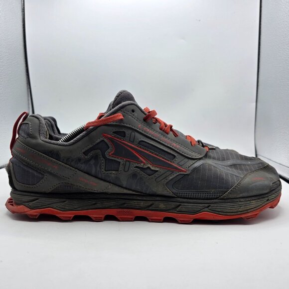 Altra Lone Peak 4 Mens Size 13 Black Red Trail Running Shoes Hiking Camping main image 10